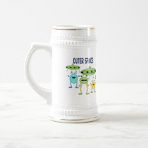 Outer Space Aliens Coffee Mugs