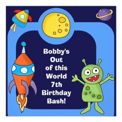 Outer Space Birthday