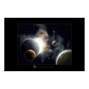 Outer space dream posters