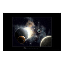Outer space dream posters by Dotthy Outer space dream posters