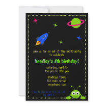 Outer Space Invitation