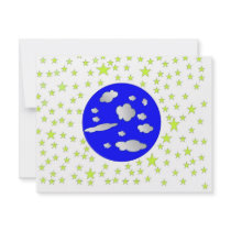 Outer Space invitations by SuperCreativegirl Outer Space invitations