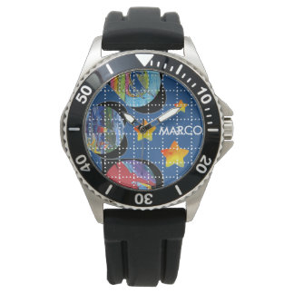 Outer Space Wrist Watches | Zazzle