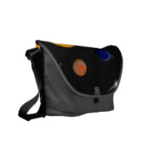 Outer Space Messenger Bags