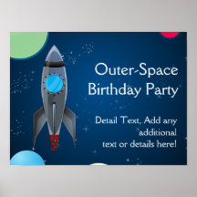Outer Space Rocket Ship