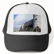 Outer wall, Krak des Chevaliers, Syria Mesh Hat