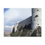 Outer wall, Krak des Chevaliers, Syria Postcard