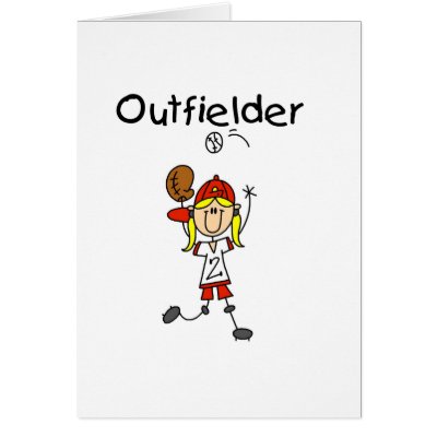 Outfielder-Girl Cards by