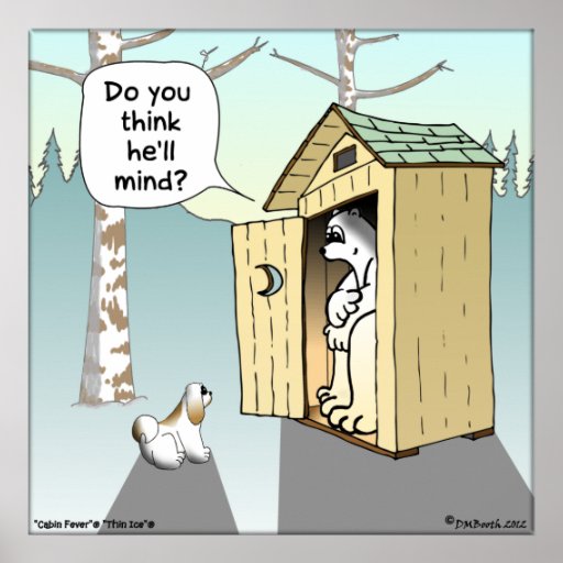 funny outhouse clip art - photo #5