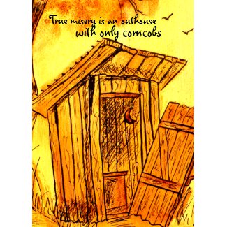 OUTHOUSE card