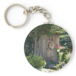 Outhouse in Maine Keychain
