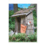 outhouse postcard