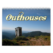 Outhouses Wall Calendar calendars