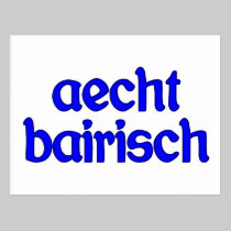 outlaw bairisch genuinly Bavarian postcards