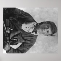 Outlaw Jesse James Portrait Photograph Print