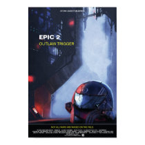 'Outlaw Trigger' Movie Poster posters by epicuniverse 'Outlaw Trigger' Movie Poster posters