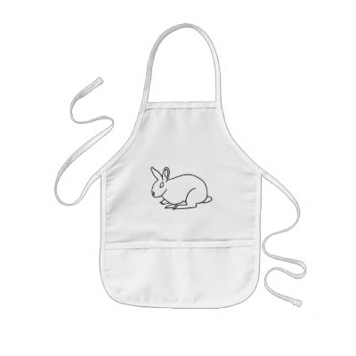 rabbit colour in aprons by