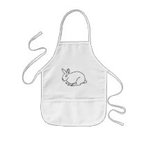 outline art - bunny rabbit color in aprons by Cherylsart outline art - bunny rabbit color in aprons