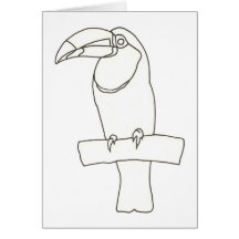 toucan outline
