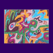 Outpouring postcards
