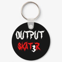 OUTPUT SKAT3BOARDZ keychains
