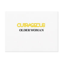 Outrageous Older Woman postcards by upnorthpw Outrageous Older Woman postcards