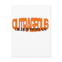 Outrageous Older Woman postcards by upnorthpw Outrageous Older Woman postcards