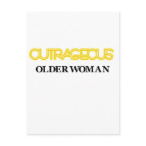 Outrageous Older Woman postcards by upnorthpw Outrageous Older Woman postcards