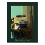 Outside kitchen in Waegwan, Southkorea Postcards