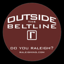 Outside the Beltline Sticker, Small