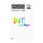 OUTSpoken (rainbow) Stamps