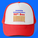 Outstanding Achievement Award: 50th Sex hats by ten3design Outstanding Achievement Award: 50th Sex hats