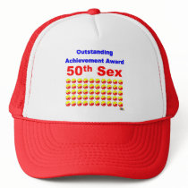 Outstanding Achievement Award: 50th Sex hats