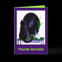 Outta This World party invitation cards by Area52Q Outta This World party invitation cards