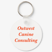 Outwest Canine Consulting keychains