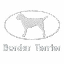 Oval Border Terrier Embroidered Shirt (Jacket)