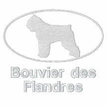 Oval Bouvier des Flandres Embroidered Shirt (Polo)
