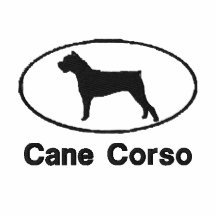 Oval Cane Corso Embroidered Shirt