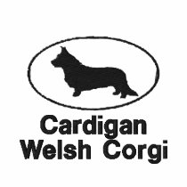 Oval Cardigan Welsh Corgi Embroidered Shirt embroidered shirts