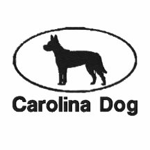 Oval Carolina Dog Embroidered Shirt