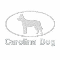 Oval Carolina Dog Embroidered Shirt embroidered shirts
