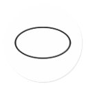 Oval circle stickers