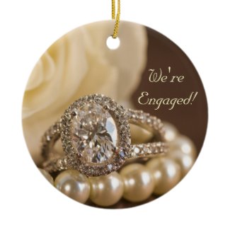 Diamond Engagement Ring Ornament