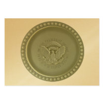 Oval Office Ceiling, Presidential USA Seal Business Card Template