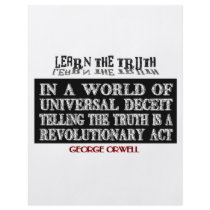 OVAL ORWELL UNIVERSAL DECEIT PERSONALIZED FLYER