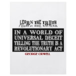 OVAL ORWELL UNIVERSAL DECEIT flyers