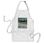 Oval piazza, ancient Decapolis city Jarash, Jordan aprons