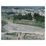 Oval piazza, ancient Decapolis city Jarash, Jordan flyers