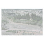 Oval piazza, ancient Decapolis city Jarash, Jordan Stationery