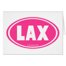 Oval-pink Greeting Cards